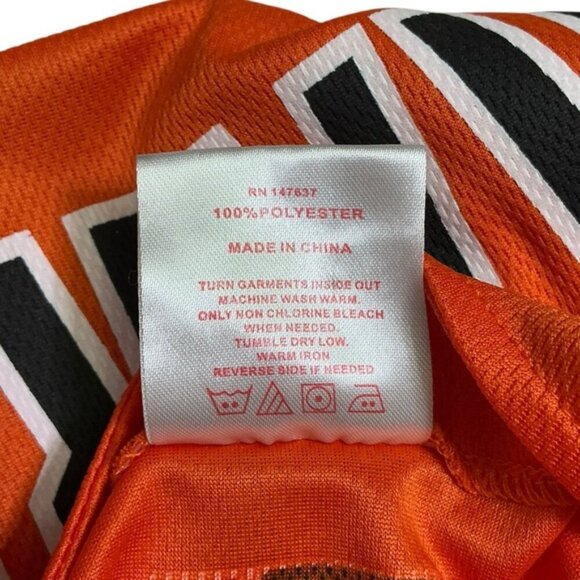 Baltimore Orioles Baseball Jersey JJ Hardy #2 Button Up Orange Unisex Mens XL - Picture 10 of 16